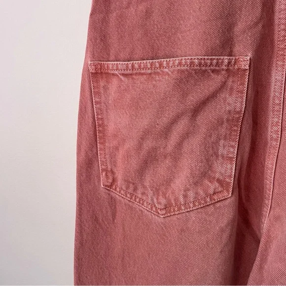 Madewell Dust Rose Pink Denim Overalls - Picture 5 of 5